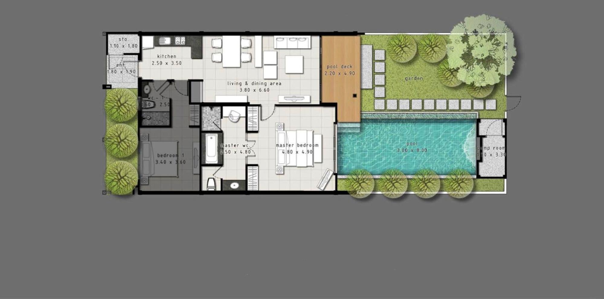 One Bedroom Onyx Villa Nai Harn Dış mekan fotoğraf